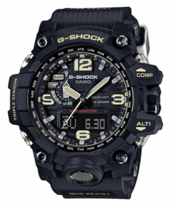 Casio G-Shock Mudmaster Triple Sensor Black / Black GWG-1000-1A