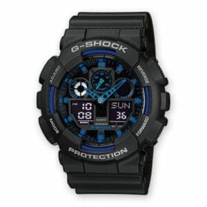 Casio GA-100-1A2 Black Blue GA-100-1A2