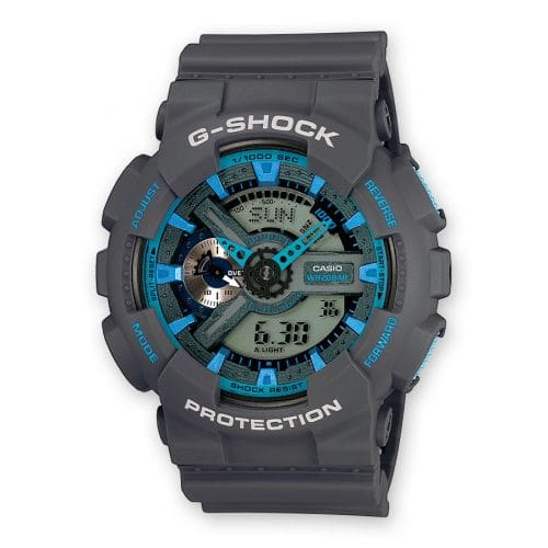 Casio GA-110TS-8A2 Grey Blue GA-110TS-8A2