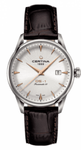 Certina DS-1 Powermatic 80 40 Stainless Steel / Silver / Strap C029.807.16.031.01