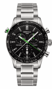 Certina DS-2 Chronograph Flyback Stainless Steel / Black / Bracelet C024.618.11.051.02
