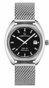 Certina DS-2 Powermatic 80 Stainless Steel / Black / Bracelet C024.407.11.051.00