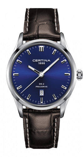 Certina DS-2 Quartz Stainless Steel / Blue C024.410.16.041.20