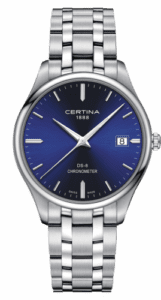 Certina DS-8 Chronometer Stainless Steel / Blue / Bracelet C033.451.11.041.00