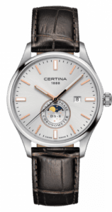 Certina DS-8 Moon Phase Stainless Steel / Silver C033.457.16.031.00