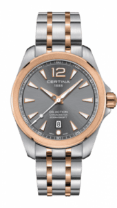 Certina DS Action 41 Quartz Two Tone / Grey C032.851.22.087.00