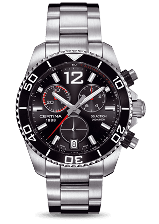 Certina DS Action Chronograph Black C013.417.11.057.00