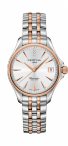 Certina DS Action Diamonds 33.8 Two Tone / Silver C032.051.22.036.00