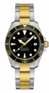 Certina DS Action Diver 38 Powermatic 80 Two Tone / Black C032.807.22.051.00