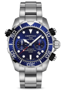 Certina DS Action Diver Chronograph Stainless Steel / Blue C013.427.11.041.00