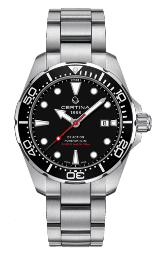 Certina DS Action Diver Powermatic 80 Stainless Steel / Black / Bracelet C032.407.11.051.00