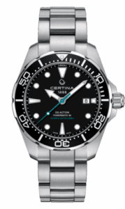 Certina DS Action Diver Powermatic 80 Stainless Steel / Black / Bracelet / Sea Turtle Conservancy C032.407.11.051.10