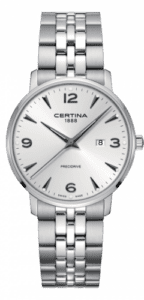 Certina DS Caimano 39 Stainless Steel / Silver / Bracelet C035.410.11.037.00