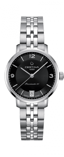Certina DS Caimano Powermatic 80 Stainless Steel / Black / Bracelet C035.207.11.057.00
