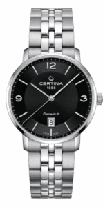 Certina DS Caimano Powermatic 80 Stainless Steel / Black / Bracelet C035.407.11.057.00