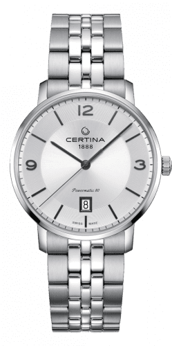 Certina DS Caimano Powermatic 80 Stainless Steel / Silver / Bracelet C035.407.11.037.00