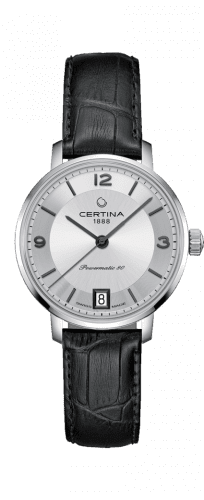 Certina DS Caimano Powermatic 80 Stainless Steel / Silver / Strap C035.207.16.037.00
