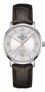 Certina DS Caimano Powermatic 80 Stainless Steel / Silver / Strap C035.407.16.037.01