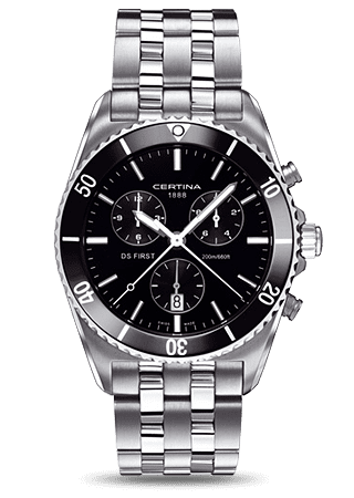 Certina DS First Ceramic Chronograph Bracelet C0144171105100