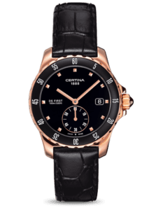 Certina DS First Lady Ceramic Rose Black C0142353605100