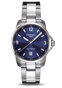 Certina DS Podium 3 Hands Blue C0014101104700
