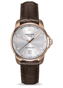 Certina DS Podium 3 Hands Gold Silver C0014103603701