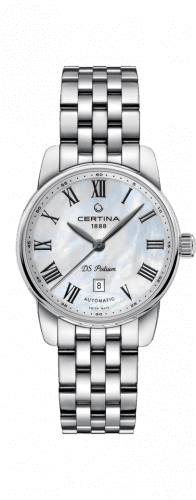 Certina DS Podium Automatic 29 Stainless Steel / MOP / Bracelet C001.007.11.113.00