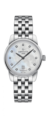 Certina DS Podium Automatic 29 Stainless Steel / MOP / Bracelet C001.007.11.116.00