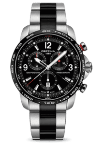 Certina DS Podium Big Size Chrono 1/100 Sec Half PVD C0016472205700