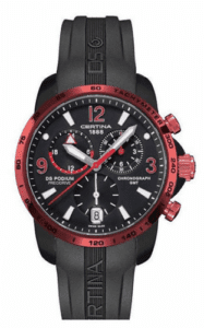 Certina DS Podium Big Size Chrono GMT Aluminium Black C0016399705702