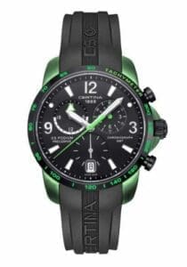 Certina DS Podium Big Size Chrono GMT Aluminium Green C0016399705703