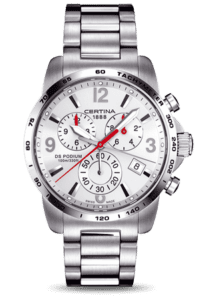 Certina DS Podium Big Size Chrono Silver Bracelet C0016171103700