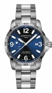 Certina DS Podium GMT Stainless Steel / Blue / Bracelet C034.455.11.040.00