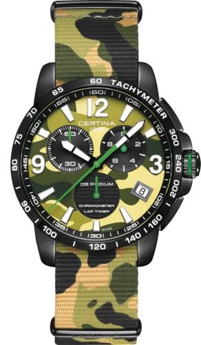 Certina DS Podium Lap Timer PVD / Monster Energy Yamaha Factory MXGP C034.453.38.097.00
