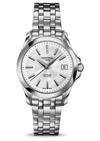 Certina DS Prime Lady Silver C0042104403600