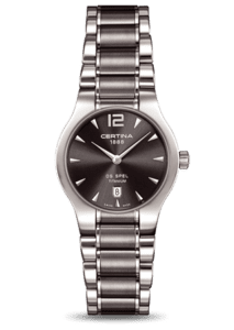 Certina DS Spel Lady Round Titanium Grey C0122094408700