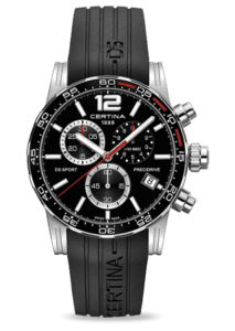 Certina DS Sport Chrono Black Rubber C0274171705702