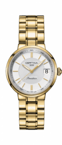 Certina DS Stella Yellow Gold / Silver / Bracelet C031.210.33.031.00