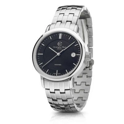 Christopher Ward Malvern C5 MK1 Stainless Steel / Black / Bracelet C5SKS