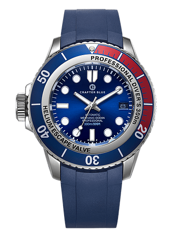 Crafter Blue Mechanic Ocean 45MM MOSS002.SB.R MOSS002.SB.R