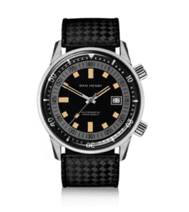 Dan Henry Dan Henry 1970 Automatic Diver 40 Black-Grey / Stainless Steel 1970-40-Grey