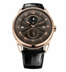 De Bethune DB25 Perpetual Calendar Rose Gold / Black DB25QPARS8R