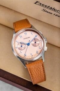 Excelsior Park Chronograph Stainless Steel / Salmon / Perpetuel EP95004-PE