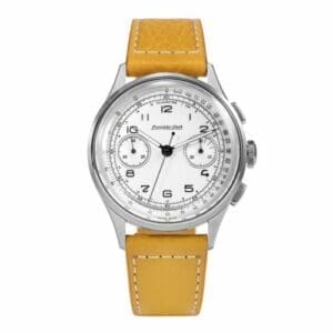 Excelsior Park Chronograph Stainless Steel / White / Yellow-Brown Matte EP95001-YE