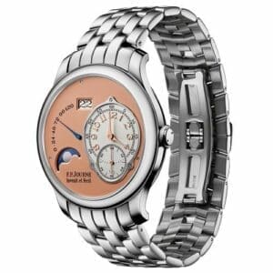 FP Journe Octa Lune 42 Platinum / Pink / Bracelet 1300.3 NOL 42 PT PI BR