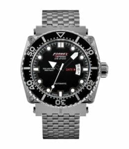 Formex Diver Automatic Black / Bracelet 2100.1.7020.100