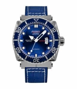 Formex Diver Automatic Blue / Croco 2100.1.7030.243