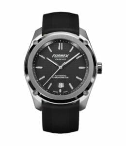 Formex Essence Automatic Chronometer Black / Rubber 0330.1.6321.910