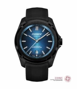 Formex Essence Leggera Automatic Chronometer Electric Blue / Rubber 0330.4.6339.910