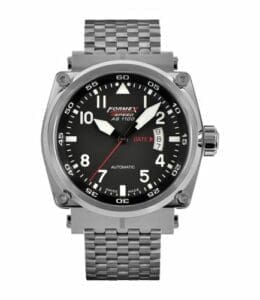 Formex Pilot Automatic Black / Bracelet 1100.1.7020.100